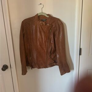 Ralph Lauren leather jacket.  Hardly worn